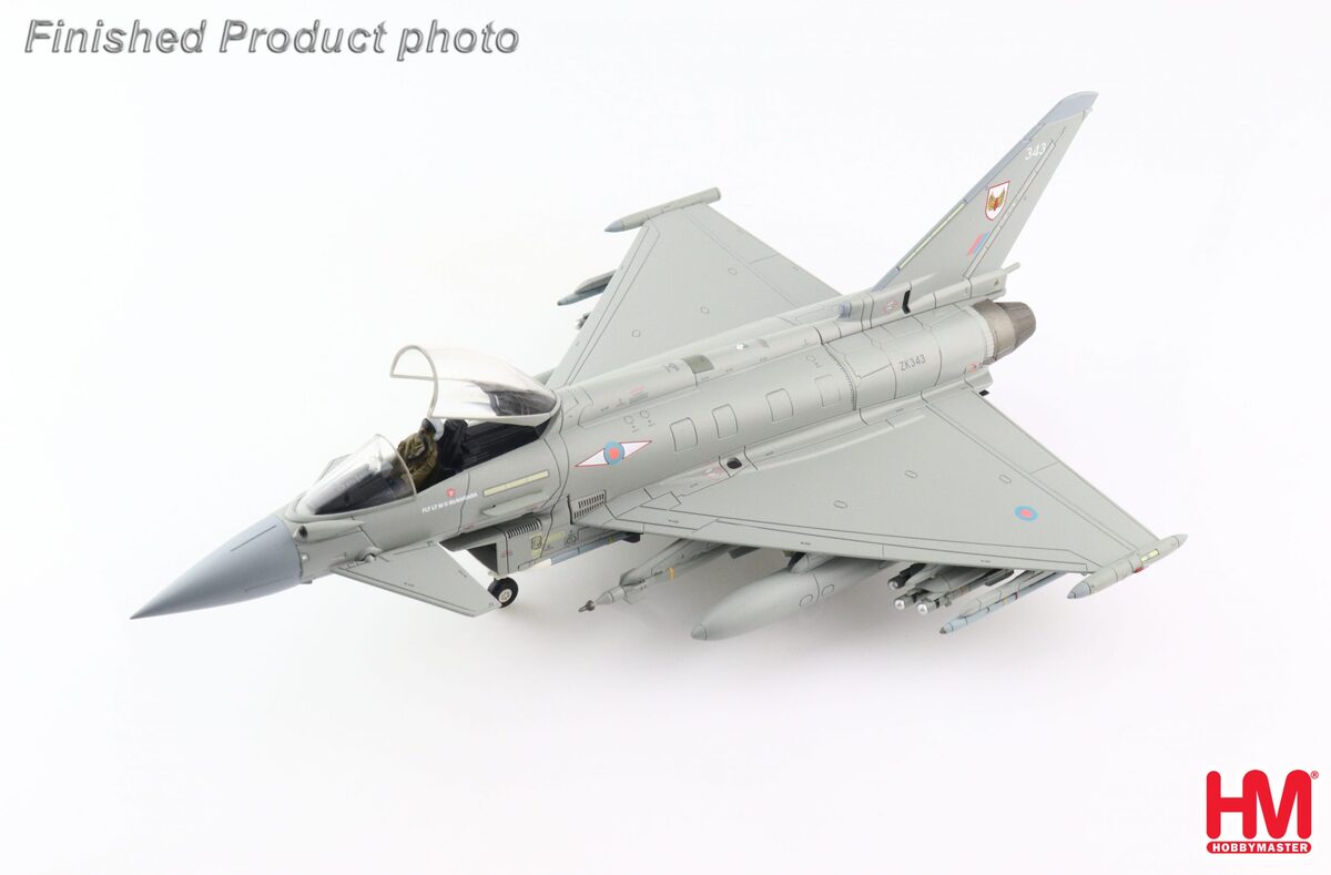 Eurofighter Typhoon FGR.4, Royal Air Force, No. 1 (Fighter)/I (F) Squadron, RAF Lossiemouth, Scotland, 2010, ZK343, 1/72 [HA6614]