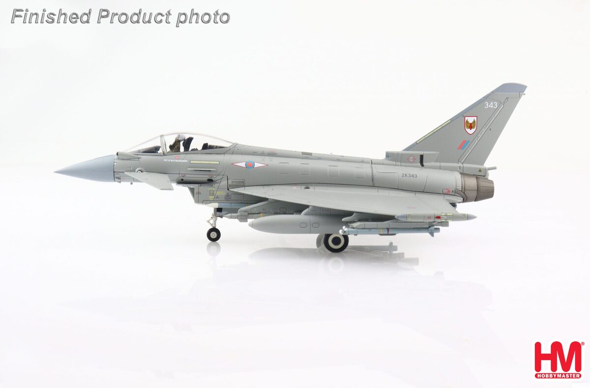 Eurofighter Typhoon FGR.4, Royal Air Force, No. 1 (Fighter)/I (F) Squadron, RAF Lossiemouth, Scotland, 2010, ZK343, 1/72 [HA6614]