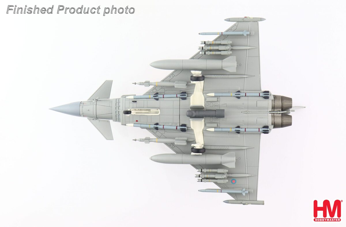 ユーロファイター タイフーンFGR.4 イギリス空軍 第1（戦闘)／I (F) 飛行隊 ロッシーマス基地・スコットランド 20年 ZK343 1/72 [HA6614]