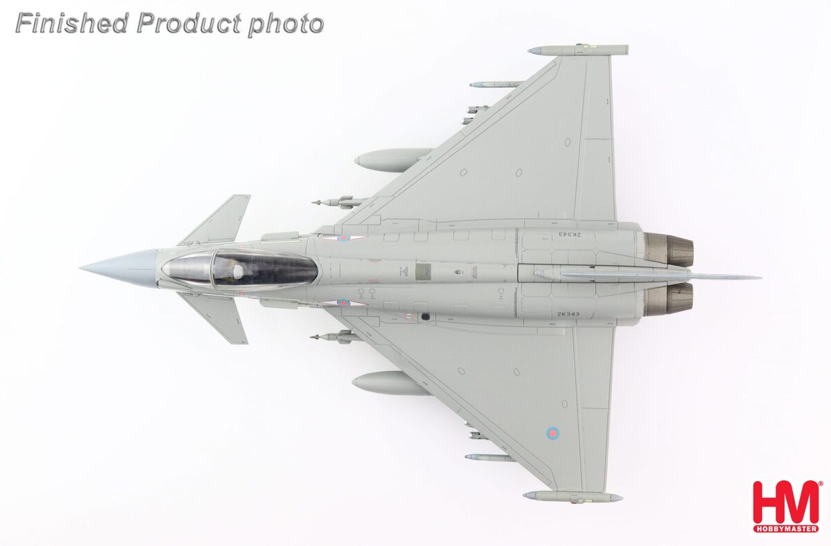 Eurofighter Typhoon FGR.4, Royal Air Force, No. 1 (Fighter)/I (F) Squadron, RAF Lossiemouth, Scotland, 2010, ZK343, 1/72 [HA6614]