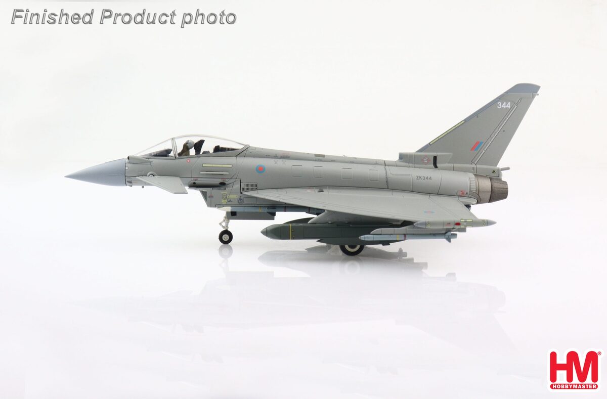 Eurofighter Typhoon FGR.4, Royal Air Force No. 1 (Fighter)/I (F) Squadron, Operation Shader (ISIS attack), cruise missiles attached, Akrotiri Air Base, Cyprus, 21 years, ZK344, 1/72 [HA6615]