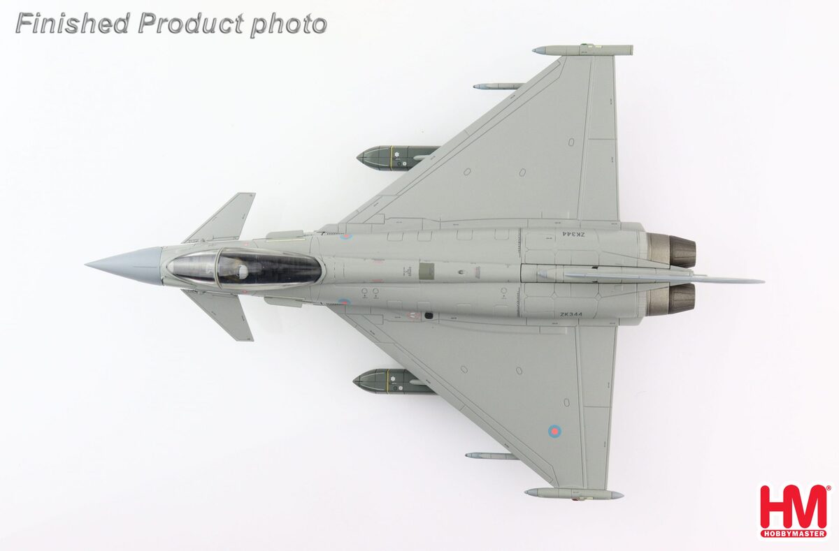 Eurofighter Typhoon FGR.4, Royal Air Force No. 1 (Fighter)/I (F) Squadron, Operation Shader (ISIS attack), cruise missiles attached, Akrotiri Air Base, Cyprus, 21 years, ZK344, 1/72 [HA6615]