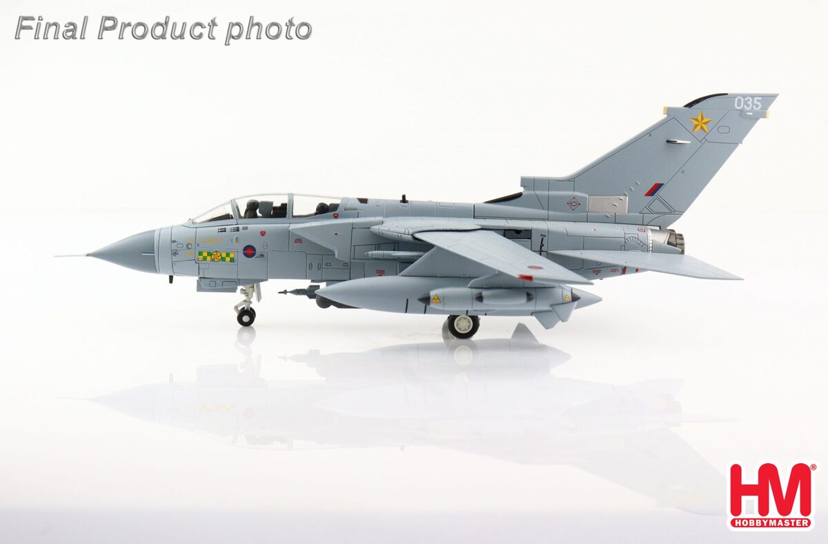 Tornado GR.4, RAF No. 31 Squadron, Operation Ellamy (Libyan airspace interdiction), 2011, Gioia del Colle (Italy), ZA542, 1/72 [HA6708]