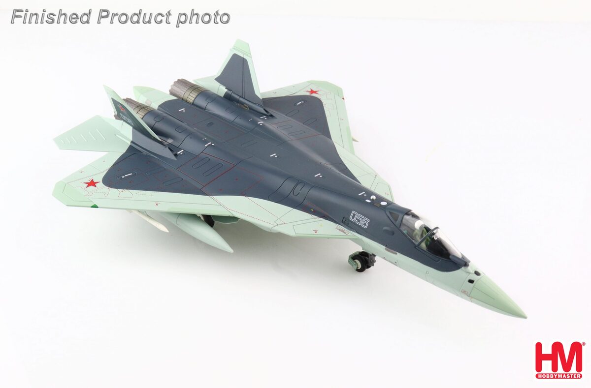 1/72 ロシア空軍 Su-57 青色迷彩 ダイキャスト完成品 1/72 ロシア空軍 Su-57 青色迷彩 ダイキャスト完成品 おもちゃ