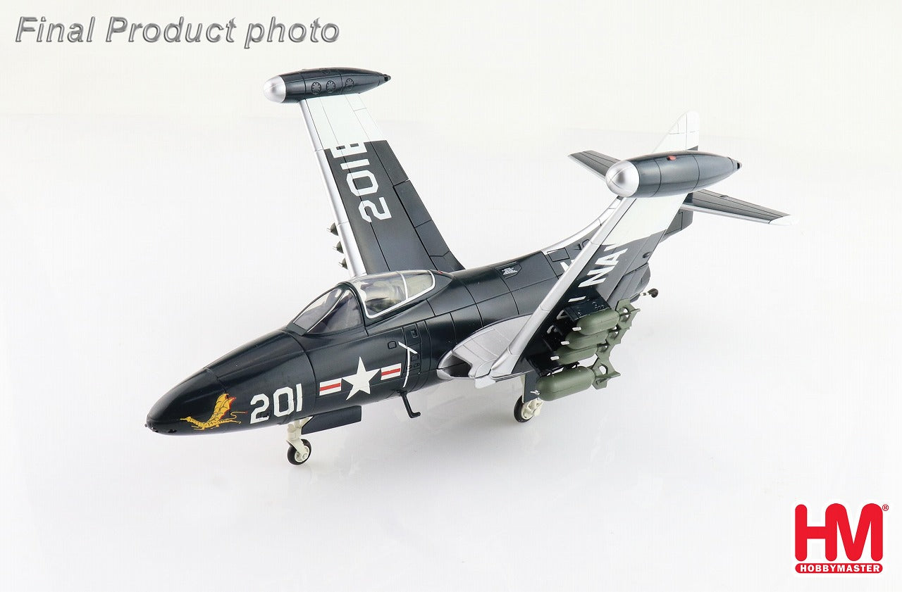 F9F-5 Panther US Navy 192nd Fighter Attack Squadron Golden Dragon 1/48 [HA7211] 