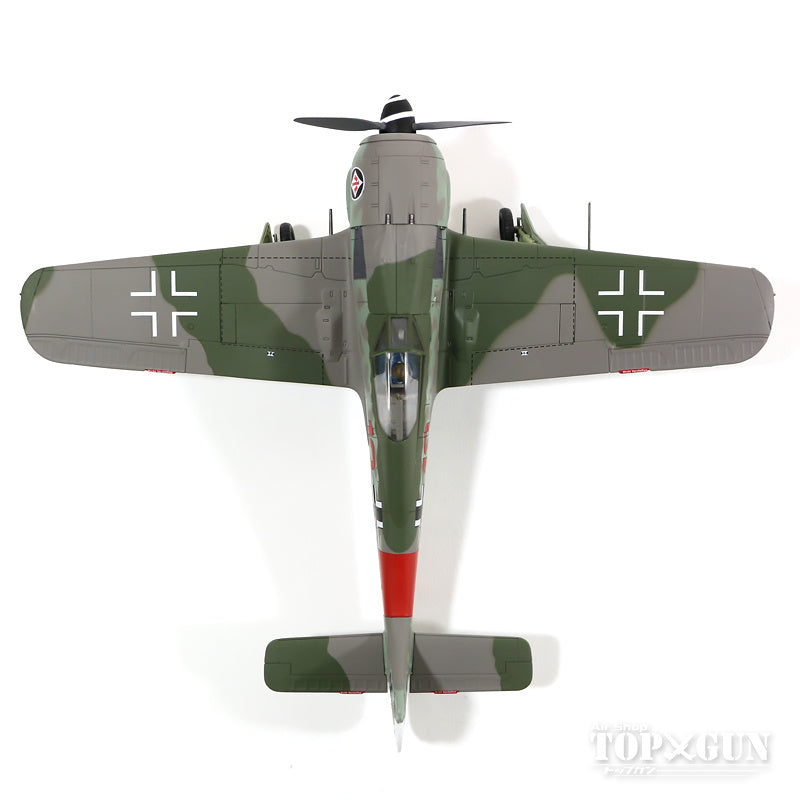 Fw190A-7 ドイツ空軍 第1戦闘航空団 第II飛行隊 隊長ハインツ・ベーア大尉機 200機撃墜時 シュテルメーデ基地 44年4月 1/48 [HA7417]