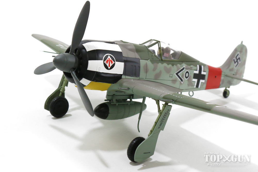 Fw190A-7 German Air Force 1st Fighter Wing 1st Squadron Headquarters Platoon Oberleutnant Wilhelm Krebs's aircraft Dortmund 1944 1/48 [HA7418]