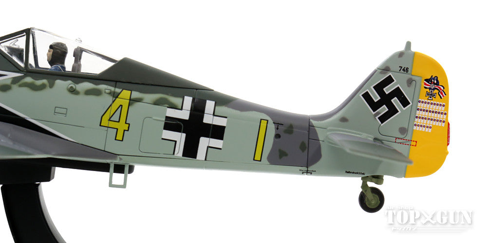 Fw190A-4 German Air Force 2nd Fighter Wing 9th Squadron Captain Siegfried Schnell's aircraft February 1943 #4 1/48 [HA7420]