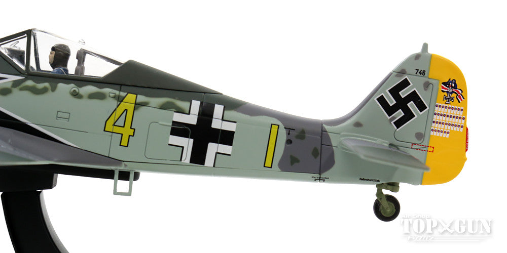 Fw190A-4 ドイツ空軍 第2戦闘航空団 第9中隊 隊長ジークフリート・シュネル大尉機 43年2月 #4 1/48 [HA7420]