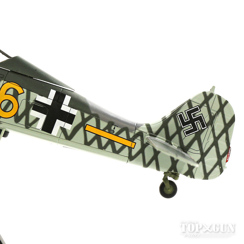 Fw190A-4 German Air Force 1st Fighter Wing 6th Squadron Lt. Wolfgang Leonhardt's aircraft Woonsdrecht, Netherlands 1942 #6 1/48 [HA7423]