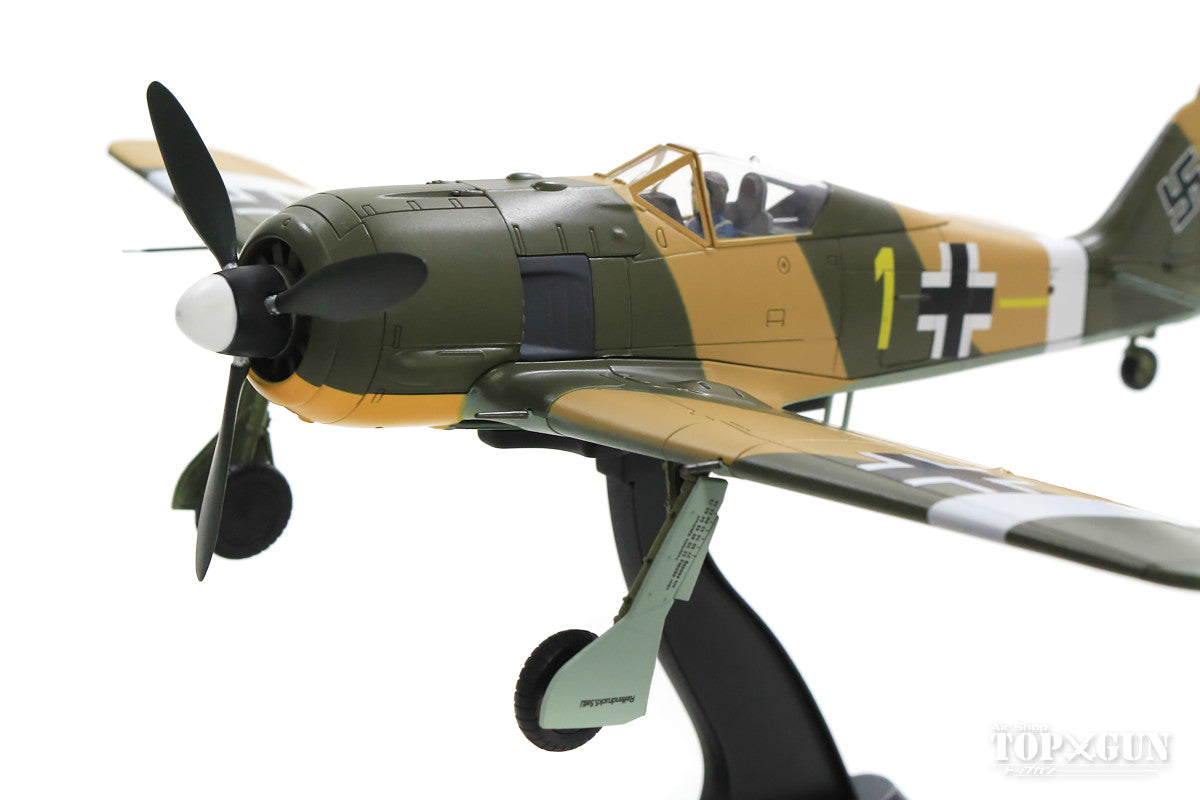 Fw190A-4 German Air Force 2nd Fighter Wing "Richthofen" 6th Squadron, Lt. Erich Rudolfer's aircraft, North Africa 1943 #1 1/48 [HA7425]