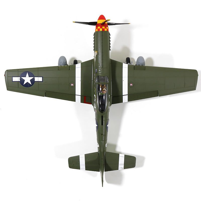 P-51Dマスタング アメリカ陸軍航空軍 第357戦闘航空群 第362戦闘飛行隊 チャールズ・ウィーバー大尉機 44年 #413691「パッションワゴン」 1/48 [HA7727]