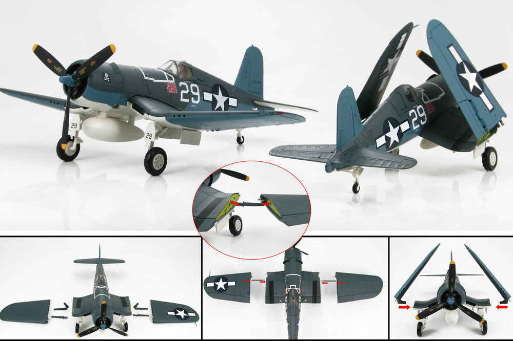 F4U-1A US Navy 17th Fighter Squadron Captain Ira Kepford 1/48 [HA8219]