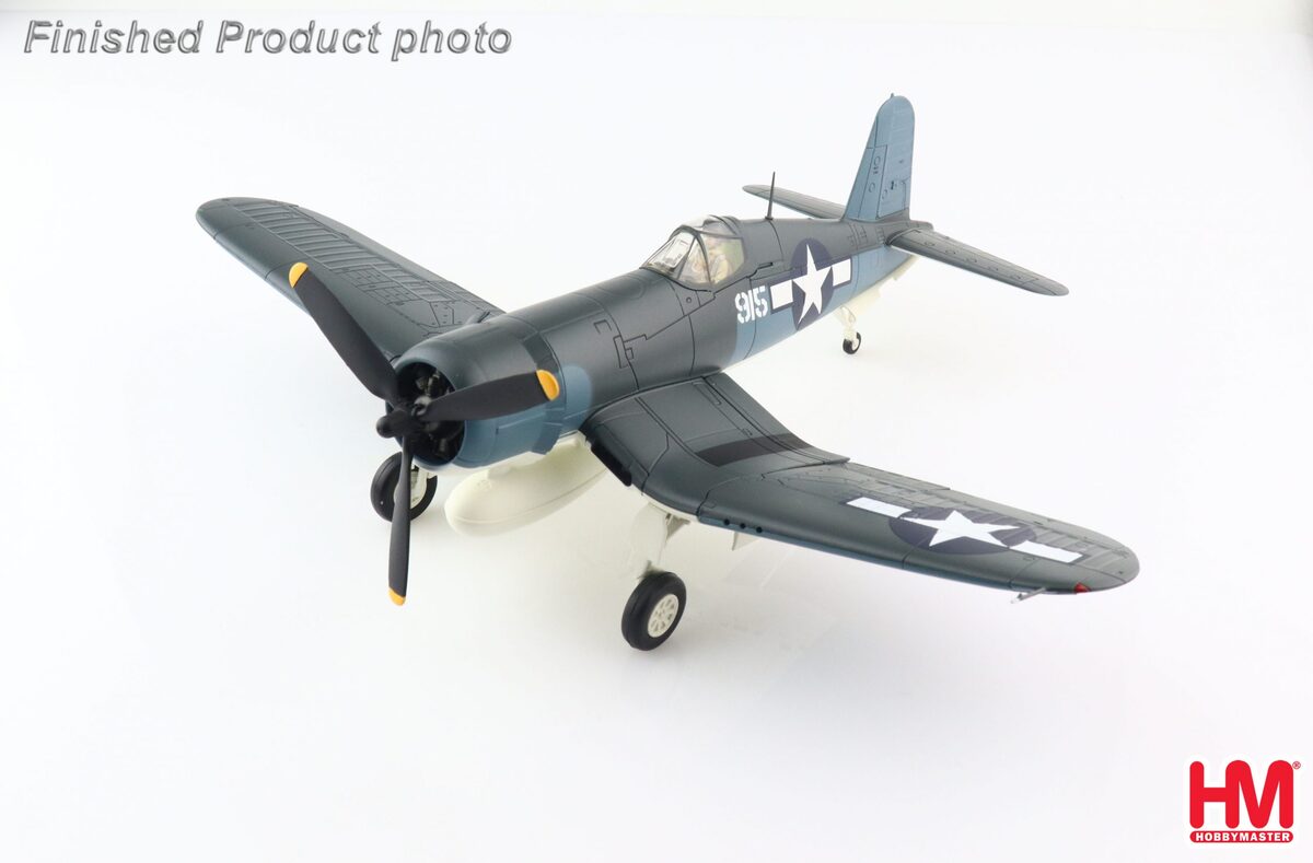 F4U-1 USMC 214th Marine Fighter Squadron "Black Sheep" Major Gregory Boyington's aircraft Rabaul January 1944 #915 1/48 [HA8222]