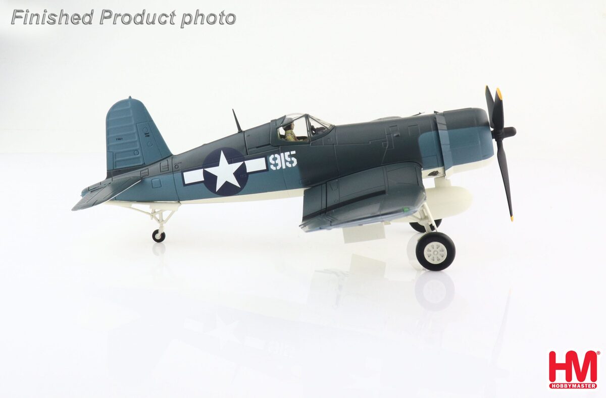 F4U-1 USMC 214th Marine Fighter Squadron "Black Sheep" Major Gregory Boyington's aircraft Rabaul January 1944 #915 1/48 [HA8222]