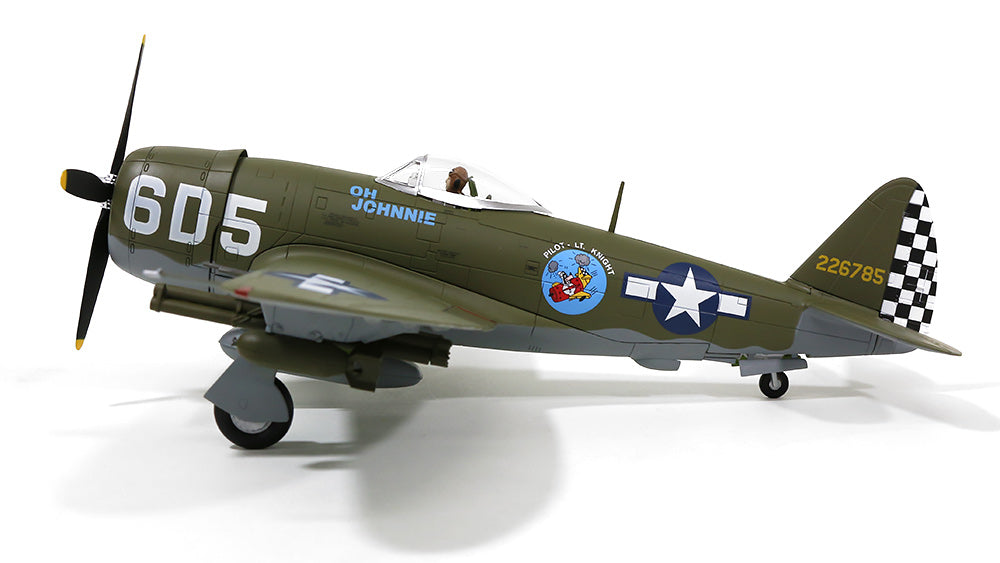 P-47D Thunderbolt, US Army Air Forces, 350th Fighter Group, 346th Fighter Squadron, Lieutenant Raymond Knight, #226785 "Oh Johnny", 1945, 1/48 [HA8408]