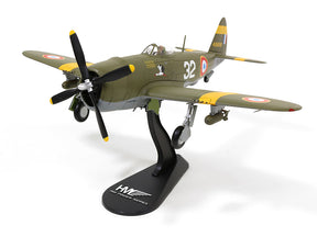 P-47Dサンダーボルト 自由フランス空軍 第II戦闘航空群 第5飛行隊 「ラファイエット」 フランス 44年 #419698 1/48 [HA8409]