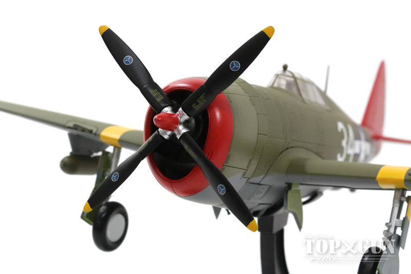 P-47Dサンダーボルト アメリカ陸軍航空軍 第332戦闘航空群 第100戦闘飛行隊 「タスキーギ・エアメン」 イタリア 44年 #34 1/48 [HA8454]