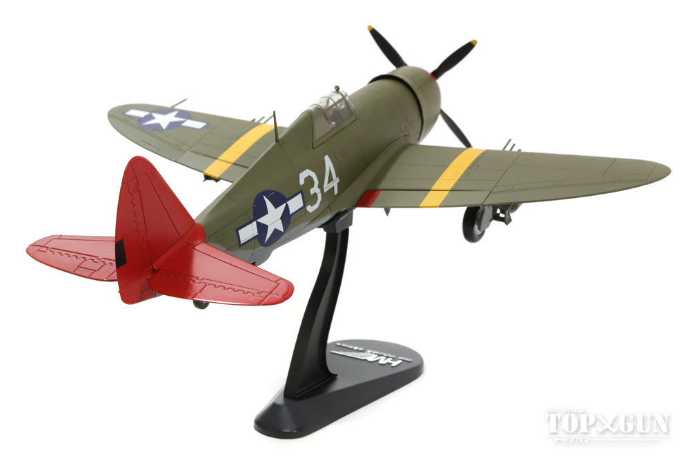 P-47D Thunderbolt, US Army Air Forces, 332nd Fighter Group, 100th Fighter Squadron, "Tuskegee Airmen", Italy, 1944 #34 1/48 [HA8454]