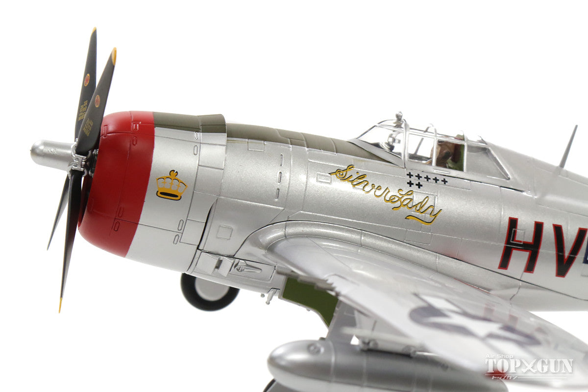 P-47D アメリカ陸軍航空軍 第56戦闘航空群 第61戦闘飛行隊 44年 #42-26044 「シルバー・レディ」 1/48 [HA8456]