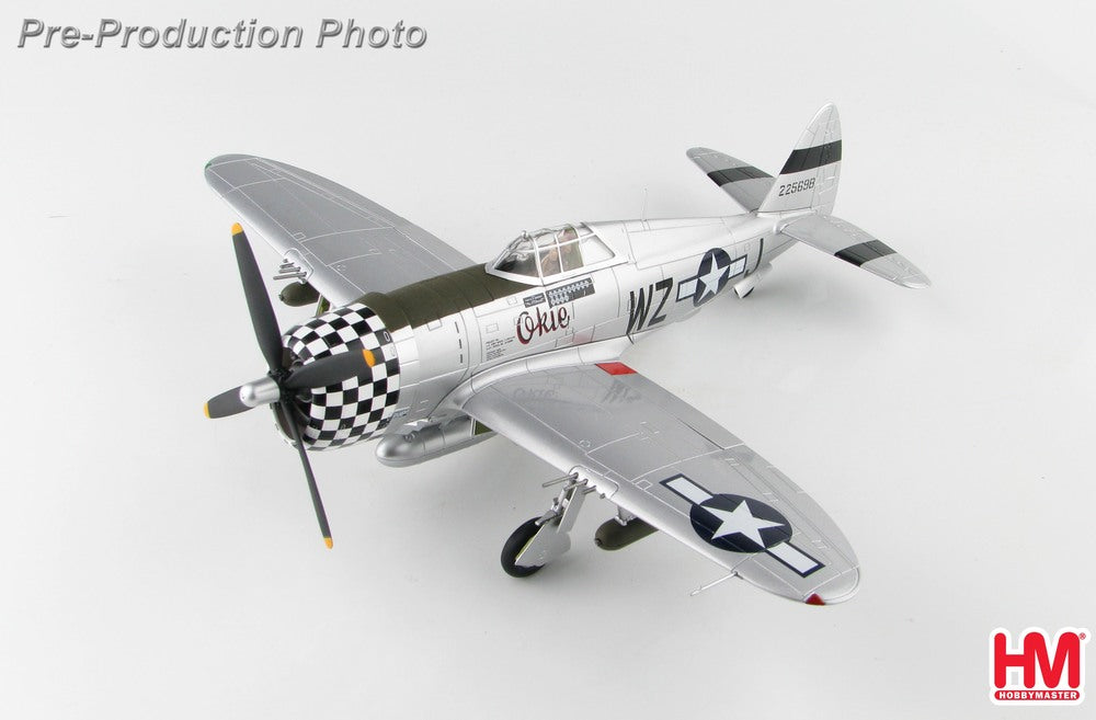 P-47D, US Army Air Forces, 78th Fighter Group, 84th Fighter Squadron, Major Quince Brown, RAF Duxford, England, 1944, "Oakie", #42-25698, 1/48 [HA8457]