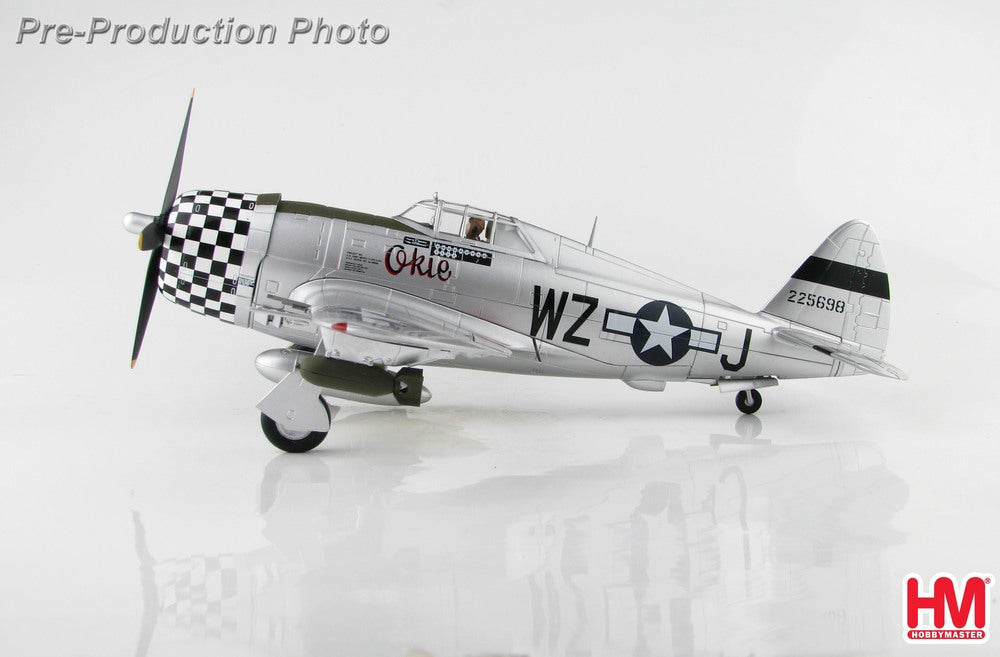 P-47D, US Army Air Forces, 78th Fighter Group, 84th Fighter Squadron, Major Quince Brown, RAF Duxford, England, 1944, "Oakie", #42-25698, 1/48 [HA8457]