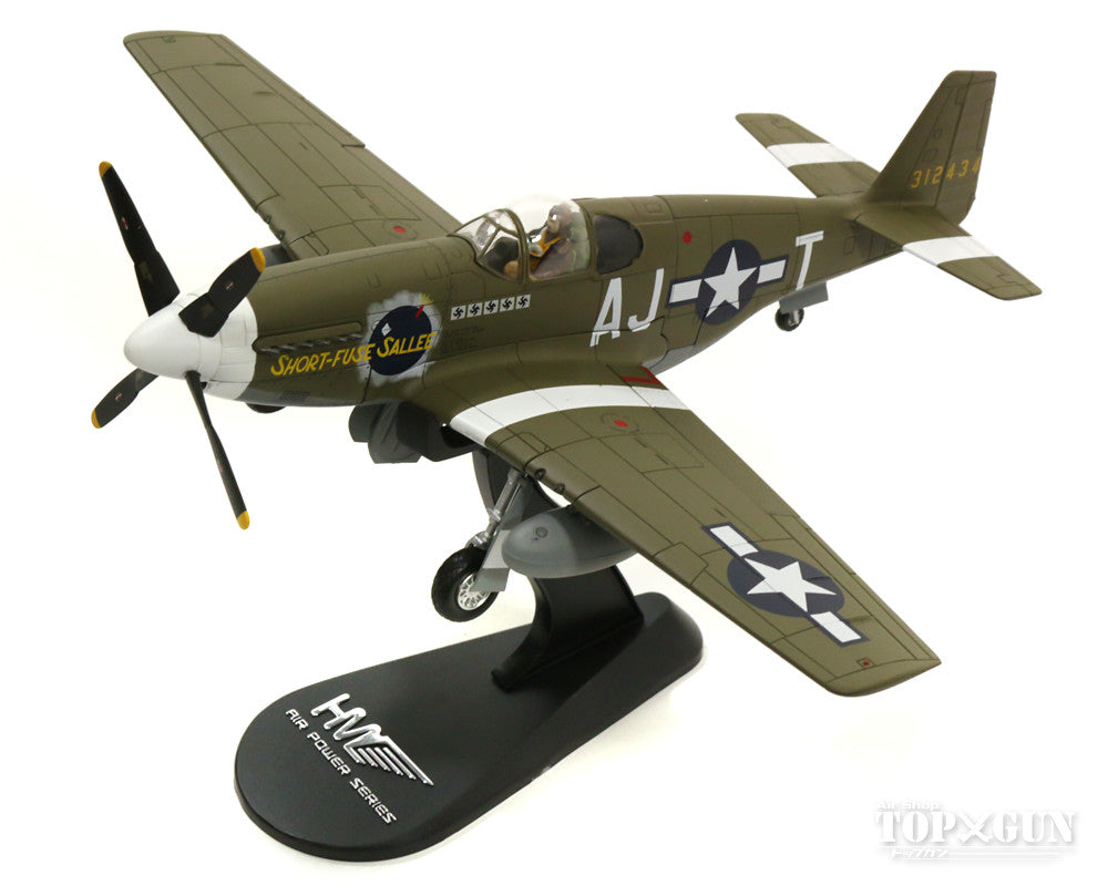 P-51B Mustang, US Army Air Forces, 9th Air Force, 354th Fighter Group, 356th Fighter Squadron, Captain Richard Turner's aircraft #43-12434 "Short Fuse Sally" 1944 1/48 [HA8509]