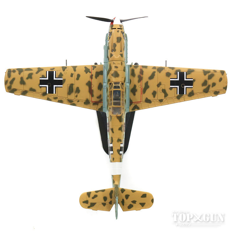Bf109E-7/Trop（熱帯仕様） ドイツ空軍 第27戦闘航空団 第2中隊 フランツ・エレス少尉機 「黒の8」 41年4月 1/48 [HA8703]