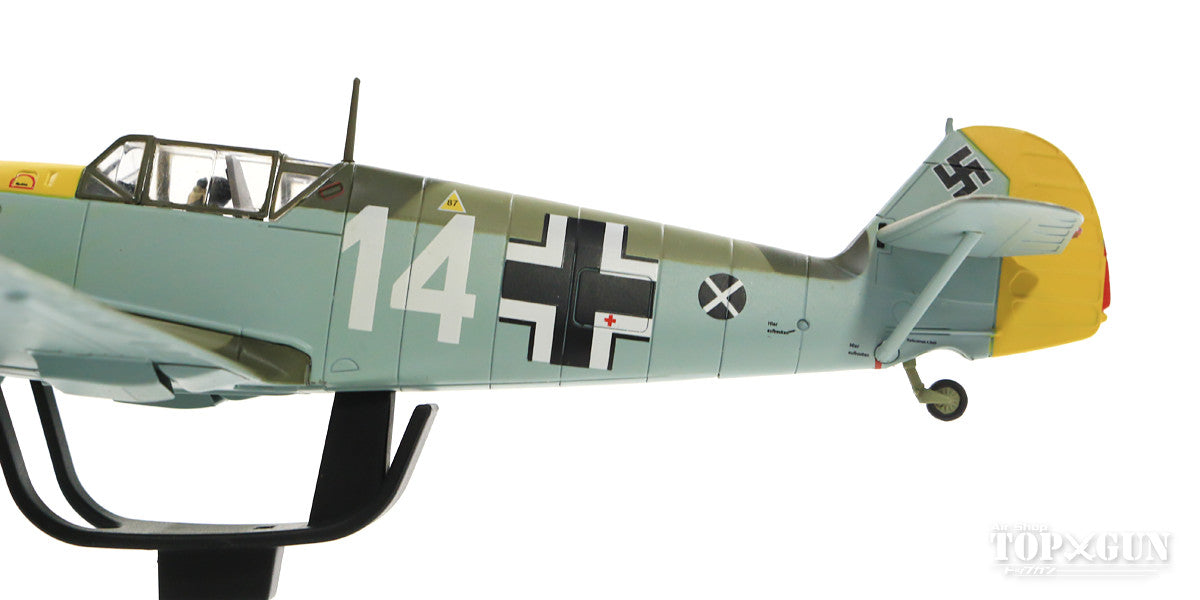 Bf109E-4 German Air Force No. 2, 1st (Fighter) Squadron, Hans-Joachim Marseille, France, 1940 #14 1/48 [HA8706]