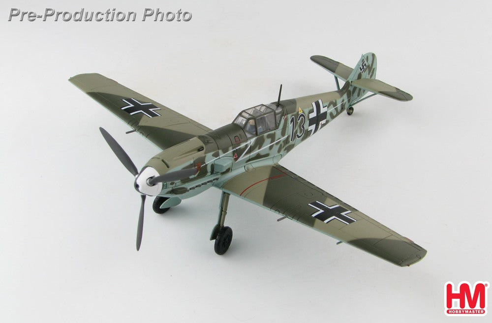 Bf109E-4 German Air Force No. 77 Fighter Wing No. 1 Squadron France 1940 #13 1/48 [HA8713]