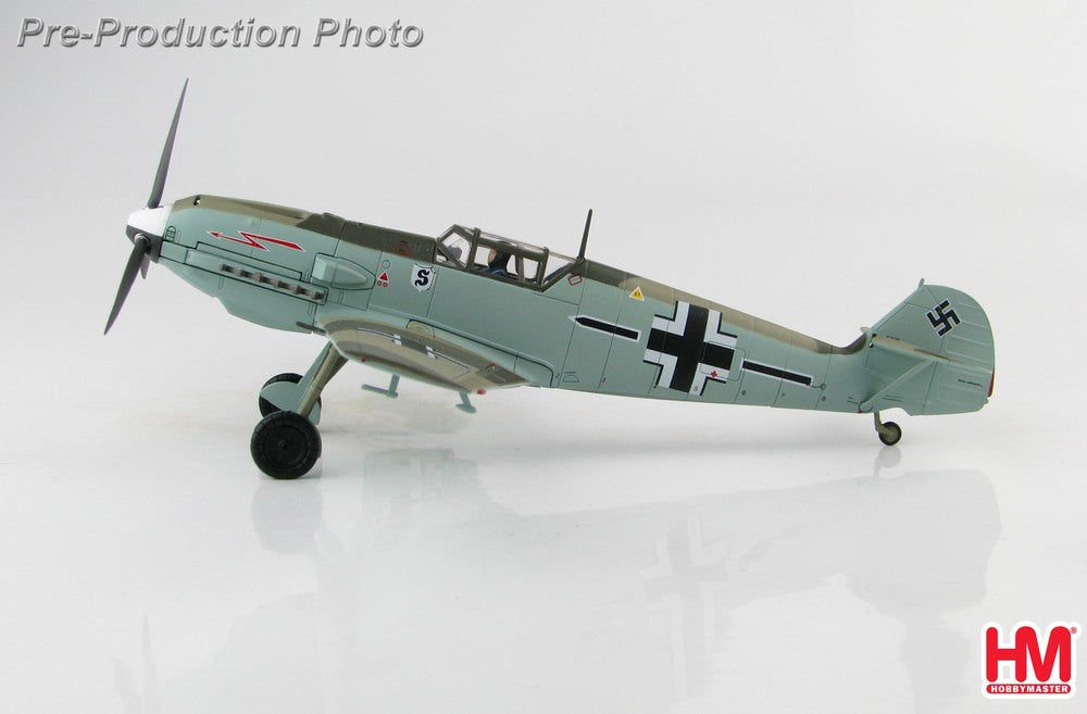 Bf109E-3  ドイツ空軍 第26戦闘航空団 本部小隊 ヴァルター・ホルテン	少尉機 フランス 40年 1/48 [HA8714]