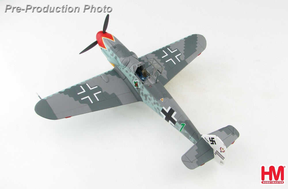 Hobby Master Bf109G-6 ドイツ空軍 第50戦闘航空団 第Ⅱ飛行隊 本部 