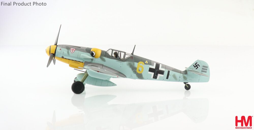 メッサーシュミット Bf-109G-6 ドイツ空軍 「アルフレート・スラウ曹長機」 1/48 [HA8752]