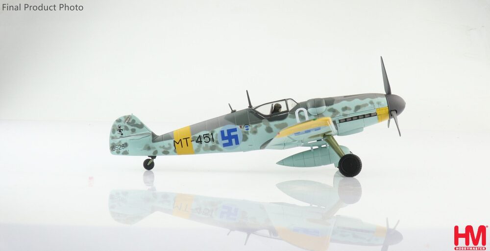 Messerschmitt Bf-109G-6 Finnish Air Force "Warrant Officer Ilmari Juutilainen's aircraft" 1/48 [HA8753]