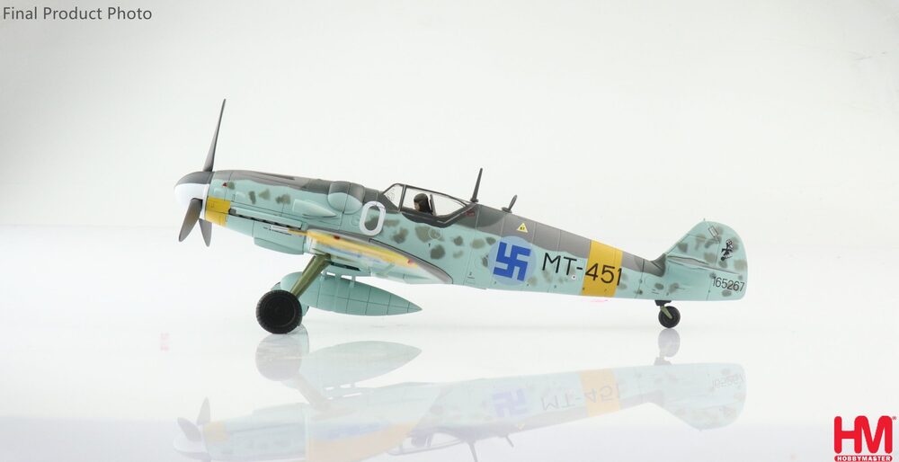 Messerschmitt Bf-109G-6 Finnish Air Force "Warrant Officer Ilmari Juutilainen's aircraft" 1/48 [HA8753]