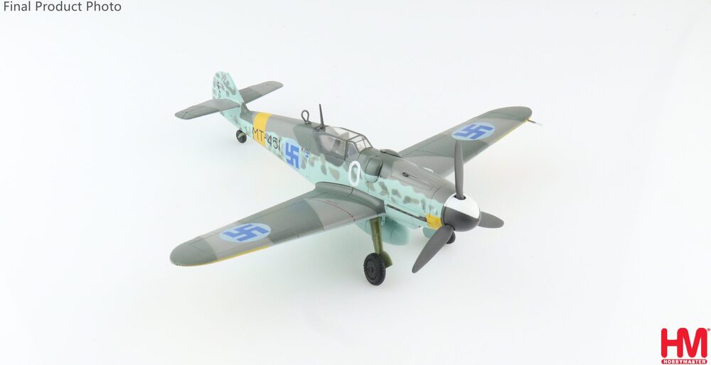 Messerschmitt Bf-109G-6 Finnish Air Force "Warrant Officer Ilmari Juutilainen's aircraft" 1/48 [HA8753]