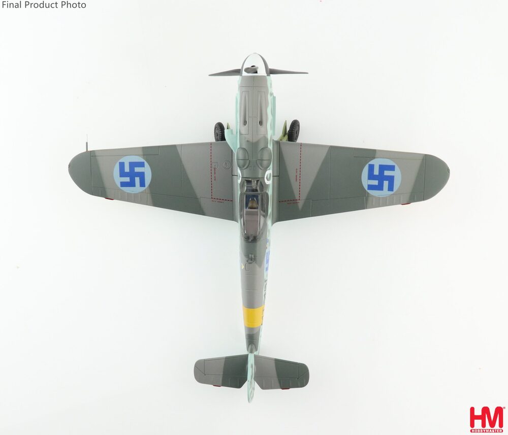 Messerschmitt Bf-109G-6 Finnish Air Force "Warrant Officer Ilmari Juutilainen's aircraft" 1/48 [HA8753]