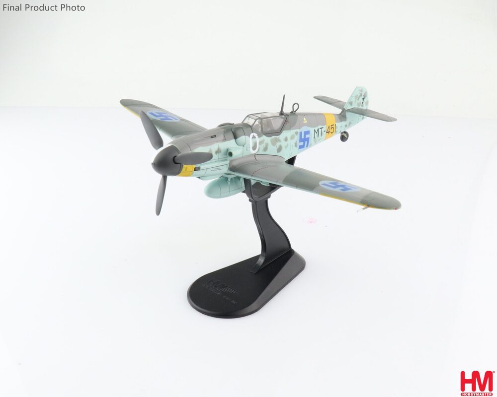 Messerschmitt Bf-109G-6 Finnish Air Force "Warrant Officer Ilmari Juutilainen's aircraft" 1/48 [HA8753]