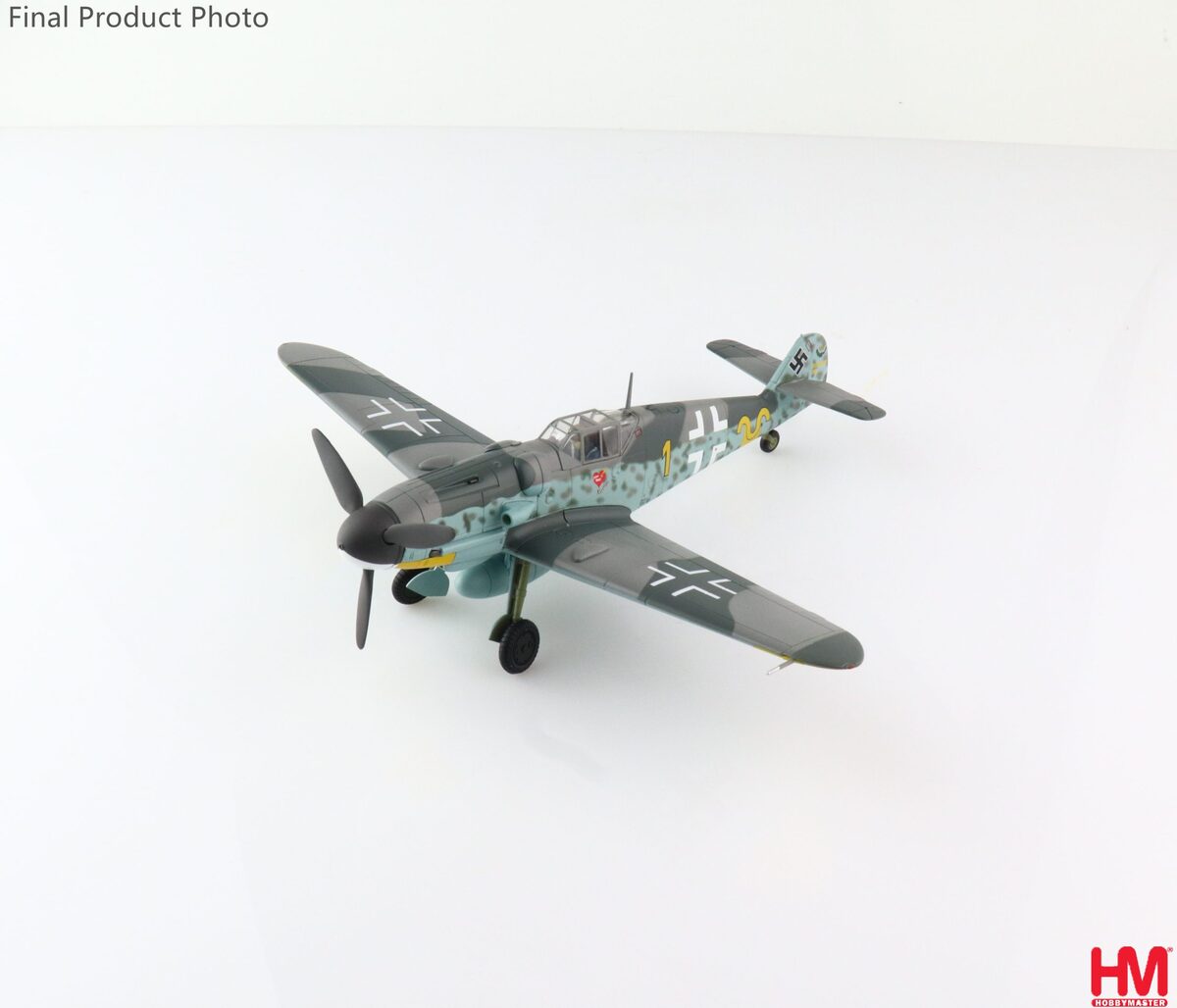 Bf109G-6 German Air Force No. 52 Fighter Wing No. 9 Squadron, Commander Lieutenant Erich Hartmann's aircraft, 1943 #1 1/48 [HA8755]