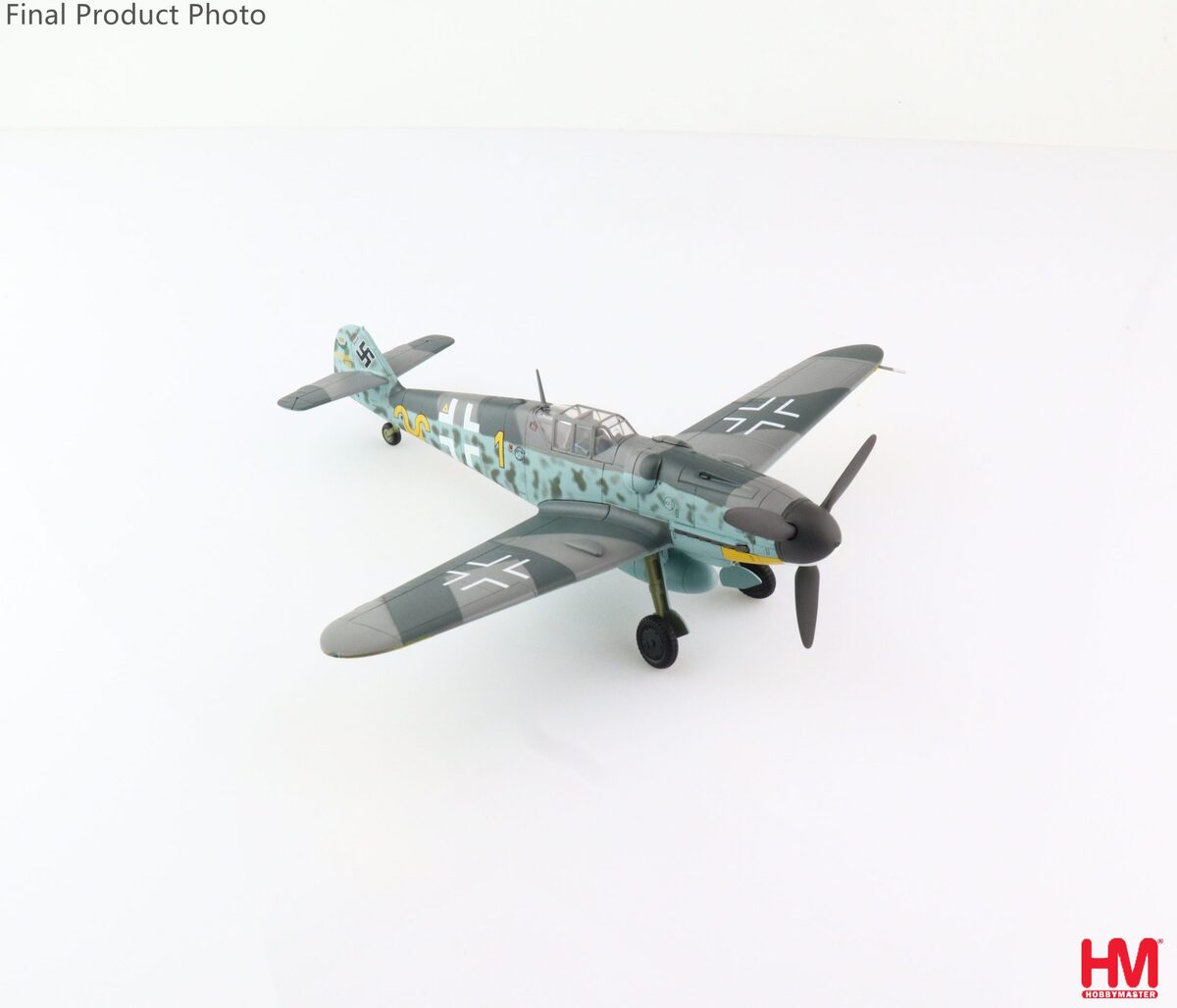 Bf109G-6 German Air Force No. 52 Fighter Wing No. 9 Squadron, Commander Lieutenant Erich Hartmann's aircraft, 1943 #1 1/48 [HA8755]