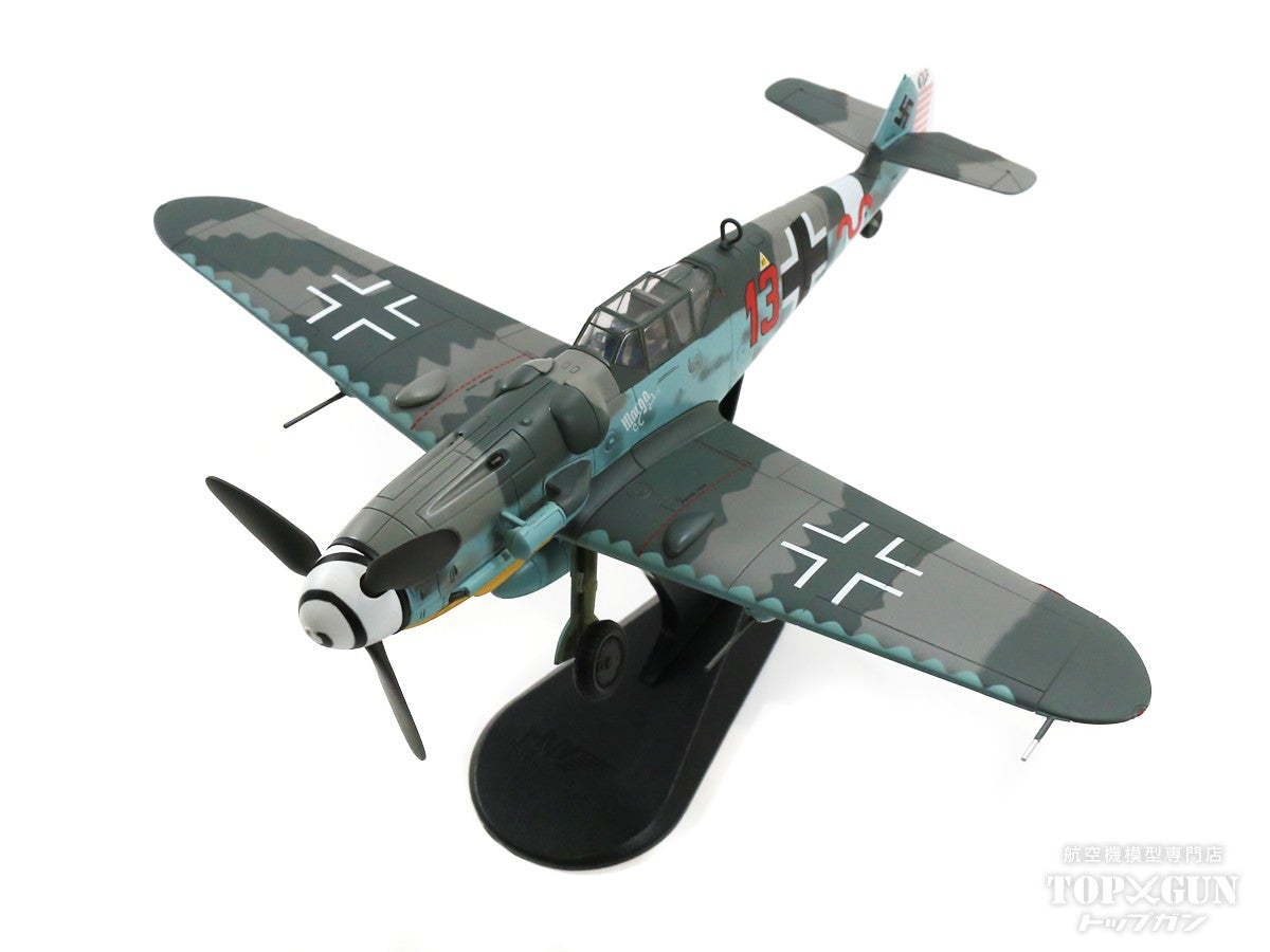 Bf109G-6 German Air Force No. 27 Fighter Wing No. 11 Squadron Flight Sergeant Heinrich Bartels' aircraft Greece November 1943 #13 1/48 [HA8756]