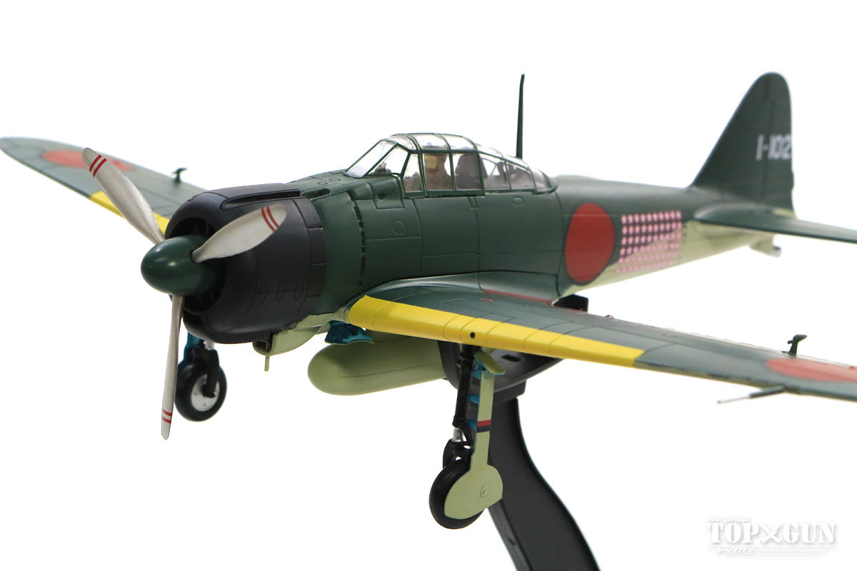 Mitsubishi A6M2 Zero Model 21 Carrier-Based Fighter, Imperial Japanese Navy, 201st Naval Air Group, Flight Sergeant Toru Iwamoto, Rabaul, 1943, I-102, 1/48 [HA8803]