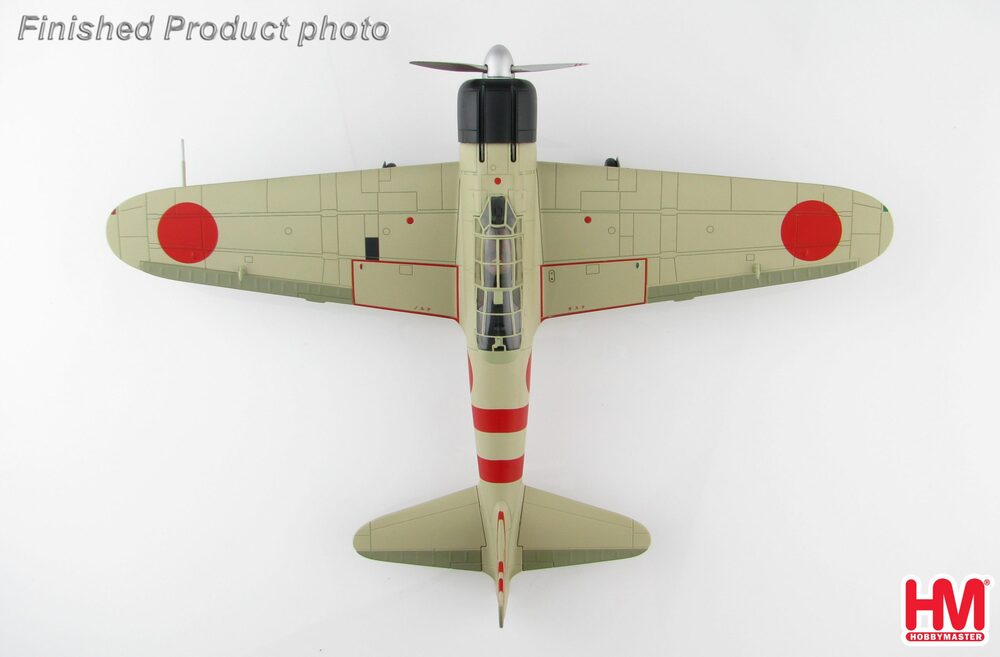 Mitsubishi A6M2 Zero Type 1 Carrier Fighter Model 2 (Model 21) Imperial Navy Kaga Fighter Squadron 1st Attack Squadron Air Superiority Squadron Captain Shiga Yoshio's aircraft at the time of the attack on Pearl Harbor in 1941 AII-105 1/48 [HA8809]