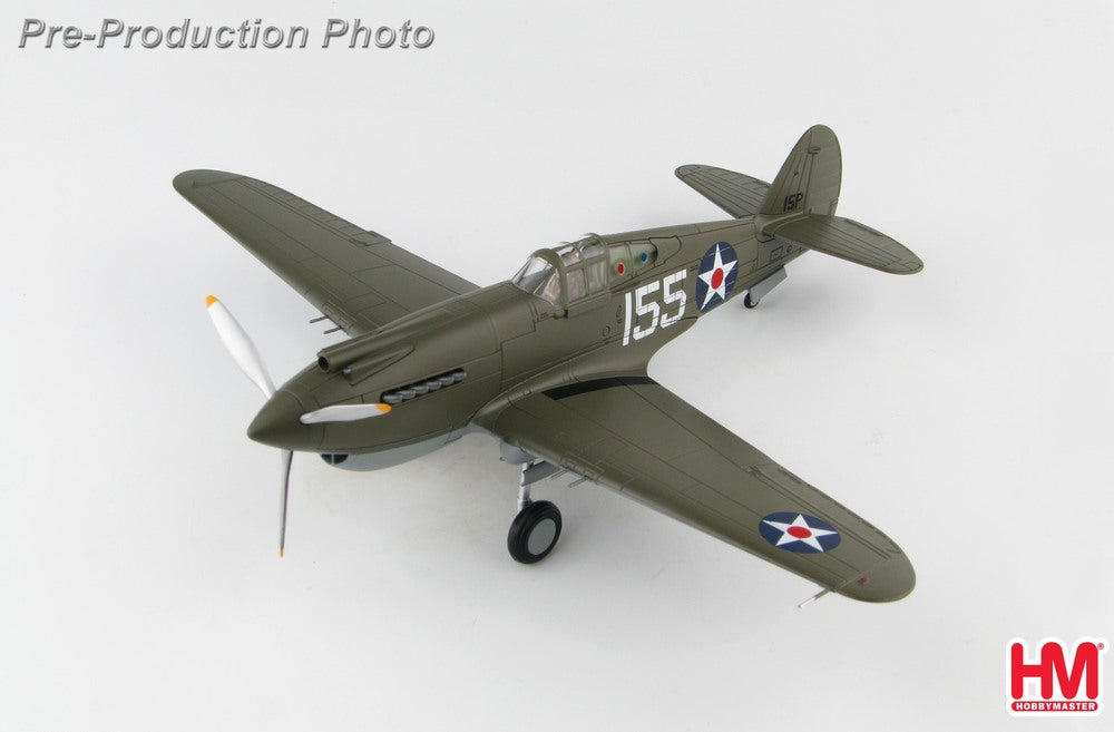 P-40B US Army Air Corps 15th Pursuit Group 47th Pursuit Squadron Lt. Kenneth Taylor's aircraft at the time of the attack on Pearl Harbor, Wheeler Field, 1941 #155 1/48 [HA9202]