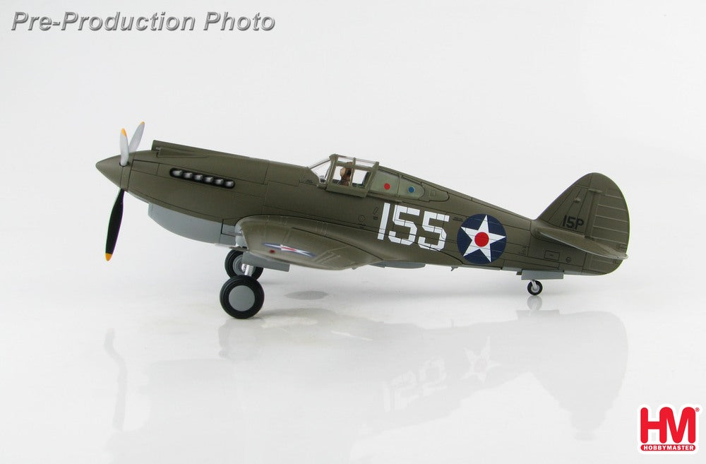 P-40B US Army Air Corps 15th Pursuit Group 47th Pursuit Squadron Lt. Kenneth Taylor's aircraft at the time of the attack on Pearl Harbor, Wheeler Field, 1941 #155 1/48 [HA9202]