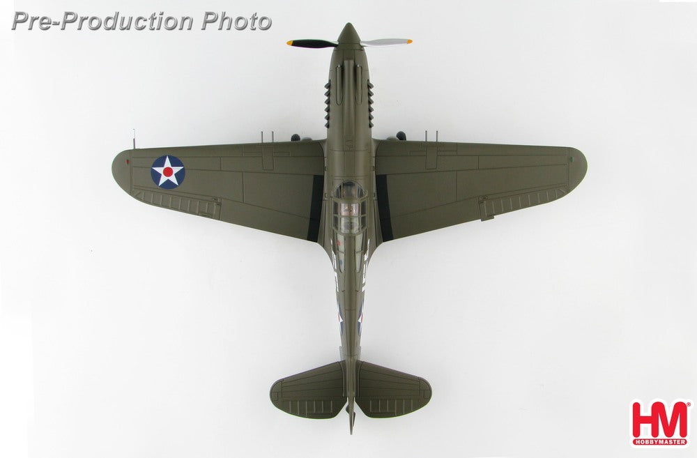 P-40B US Army Air Corps 15th Pursuit Group 47th Pursuit Squadron Lt. Kenneth Taylor's aircraft at the time of the attack on Pearl Harbor, Wheeler Field, 1941 #155 1/48 [HA9202]