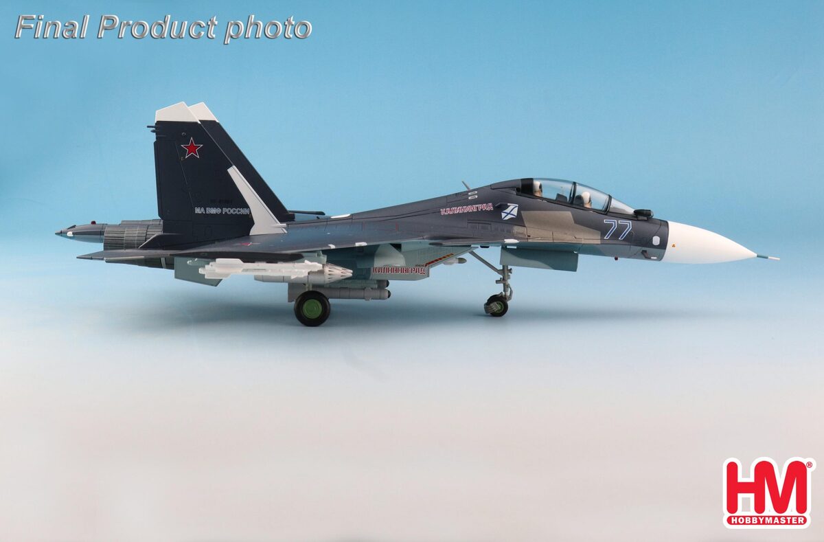 Su-30SM "Flanker H" Russian Aerospace Forces special paint "Kaliningrad" 2019 #77/RF-81881 1/72 [HA9502]