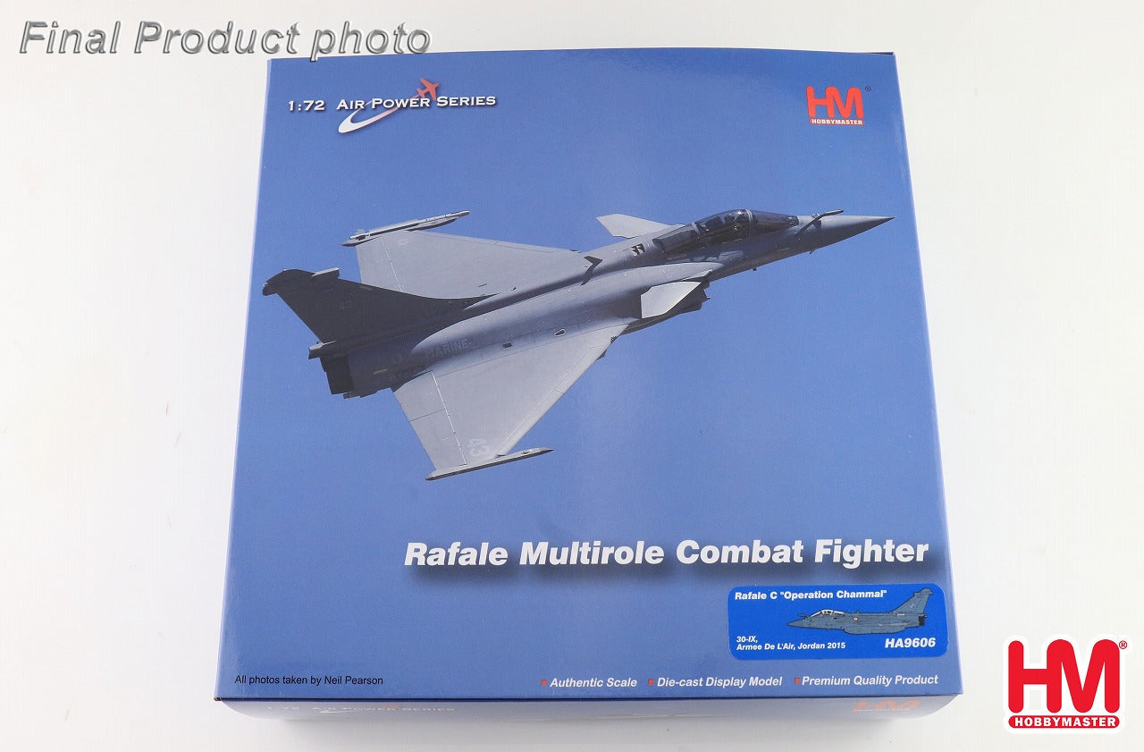 Rafale C type, French Air Force, Operation Champagne, 2015, *Includes Storm Shadow Missiles, 1/72 [HA9606] 