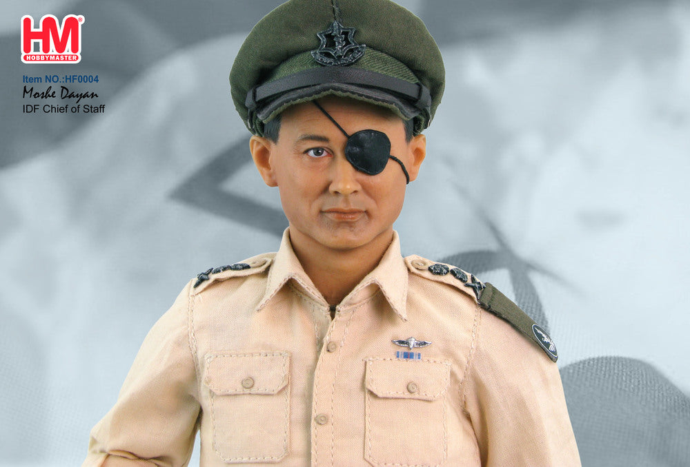 Israel Defense Forces (IDF) Chief of Staff Moshe Dayan 1/6 [HF0004]