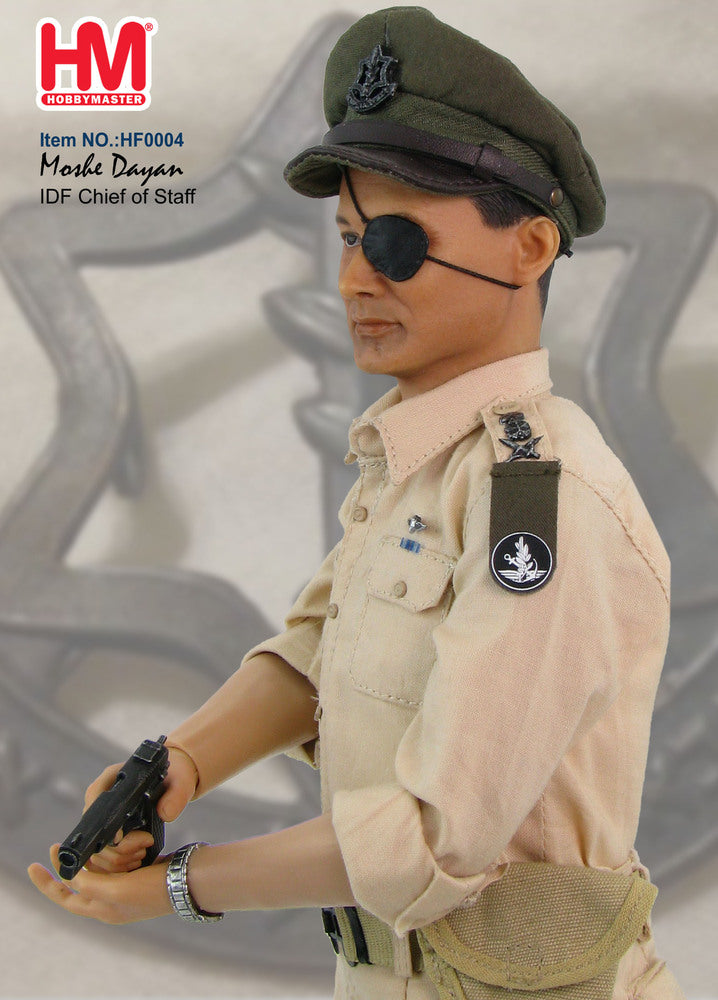 Israel Defense Forces (IDF) Chief of Staff Moshe Dayan 1/6 [HF0004]